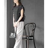 プチハイネックフレンチスリーブレースブラウス | rps | 詳細画像11 