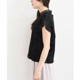 プチハイネックフレンチスリーブレースブラウス | rps | 詳細画像18 