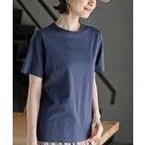 ネイビー | サイロコンパクトコットンベーシックＴ | rps