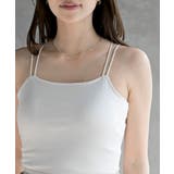 カップ付きバッククロスキャミソール | rps | 詳細画像10 