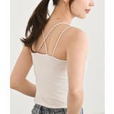 カップ付きバッククロスキャミソール | rps | 詳細画像6 