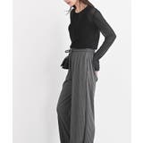 ラメカットジョーゼットプリーツパンツ | rps | 詳細画像13 