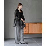 ラメカットジョーゼットプリーツパンツ | rps | 詳細画像19 