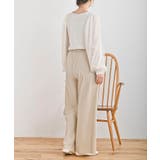 ラメカットジョーゼットプリーツパンツ | rps | 詳細画像4 