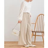 ラメカットジョーゼットプリーツパンツ | rps | 詳細画像5 