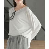 アイボリー | シアー天竺ロンＴ | rps