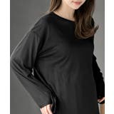 ブラック | シアー天竺ロンＴ | rps