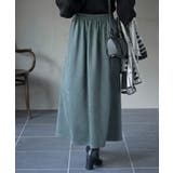 ポンチスエードフレアースカート | rps | 詳細画像33 