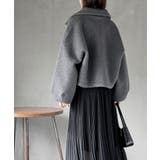 ボリューム袖ZIPジャケット | rps | 詳細画像4