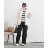 ボア×キルト切替ジップスタンドブルゾン | rps | 詳細画像10