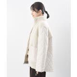 ボア×キルト切替ジップスタンドブルゾン | rps | 詳細画像19