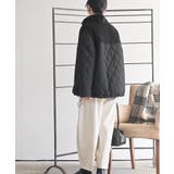 ボア×キルト切替ジップスタンドブルゾン | rps | 詳細画像4