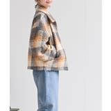 チェック柄ボアショートジャケット | rps | 詳細画像12 