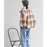 チェック柄ボアショートジャケット | rps | 詳細画像13 