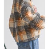チェック柄ボアショートジャケット | rps | 詳細画像18 