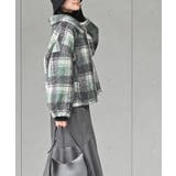 チェック柄ボアショートジャケット | rps | 詳細画像21 