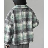 チェック柄ボアショートジャケット | rps | 詳細画像26 