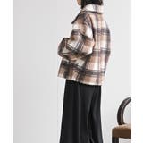 チェック柄ボアショートジャケット | rps | 詳細画像3 