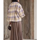 チェック柄ボアショートジャケット | rps | 詳細画像30 