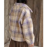 チェック柄ボアショートジャケット | rps | 詳細画像34 