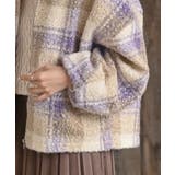 チェック柄ボアショートジャケット | rps | 詳細画像35 