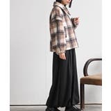 チェック柄ボアショートジャケット | rps | 詳細画像5 