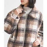 チェック柄ボアショートジャケット | rps | 詳細画像6 