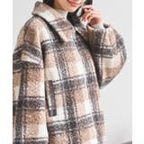 チェック柄ボアショートジャケット | rps | 詳細画像7 