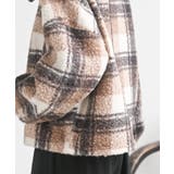 チェック柄ボアショートジャケット | rps | 詳細画像9 