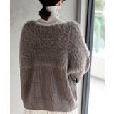 編地切替シャギーニットプルオーバー | rps | 詳細画像15 