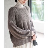 編地切替シャギーニットプルオーバー | rps | 詳細画像16 