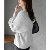 編地切替シャギーニットプルオーバー | rps | 詳細画像30 