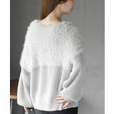 編地切替シャギーニットプルオーバー | rps | 詳細画像31 