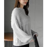 編地切替シャギーニットプルオーバー | rps | 詳細画像32 