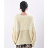 編地切替シャギーニットプルオーバー | rps | 詳細画像43 