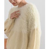 編地切替シャギーニットプルオーバー | rps | 詳細画像6 