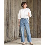 テンセル綿麻バンドカラー7分袖シャツ | rps | 詳細画像2