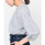 テンセル綿麻バンドカラー7分袖シャツ | rps | 詳細画像45