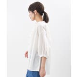 テンセル綿麻バンドカラー7分袖シャツ | rps | 詳細画像49