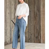 テンセル綿麻バンドカラー7分袖シャツ | rps | 詳細画像5