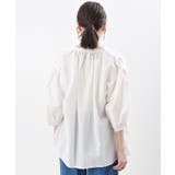 テンセル綿麻バンドカラー7分袖シャツ | rps | 詳細画像50