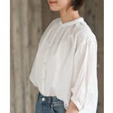 テンセル綿麻バンドカラー7分袖シャツ | rps | 詳細画像7