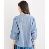 綿麻半袖デニムシャツ | rps | 詳細画像19 