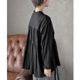 ネル起毛ＢＡＣＫティアードブラウス | rps | 詳細画像17 