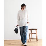 ネル起毛ＢＡＣＫティアードブラウス | rps | 詳細画像19 