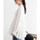 ネル起毛ＢＡＣＫティアードブラウス | rps | 詳細画像24 