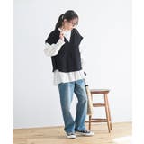 ネル起毛ＢＡＣＫティアードブラウス | rps | 詳細画像28 