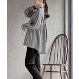 ネル起毛ＢＡＣＫティアードブラウス | rps | 詳細画像3 