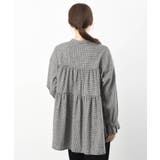 ネル起毛ＢＡＣＫティアードブラウス | rps | 詳細画像30 