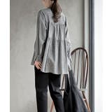 ネル起毛ＢＡＣＫティアードブラウス | rps | 詳細画像4 